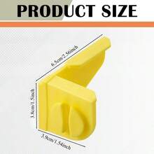 1/2/4pcs Wall Positioning Anchor Corner Brackets, Plastic Bricklaying Tools, Used For Positioning And Marking On Brick/Block Corners, Orange - Locator - View 8