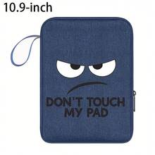 Don'T Touch My Pad Lanyard Portable Anti-Fall Anti-Shock Zipper Closure Easy Fashion 10.9Inch/12.9Inch For Ipad Pouch Daily Commute Office Universal - Multicolor - View 20