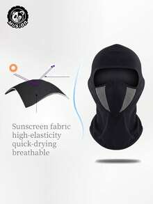 1/2/3/4/5pcs Mesh Breathable Full Face Balaclava, Ventilated Windproof Dustproof Motorcycle Helmet Liner Mask, Sweat-Absorbing Riding Neck Warmer Headgear, Suitable For Motorcycle And Racing - Multicolor - View 4