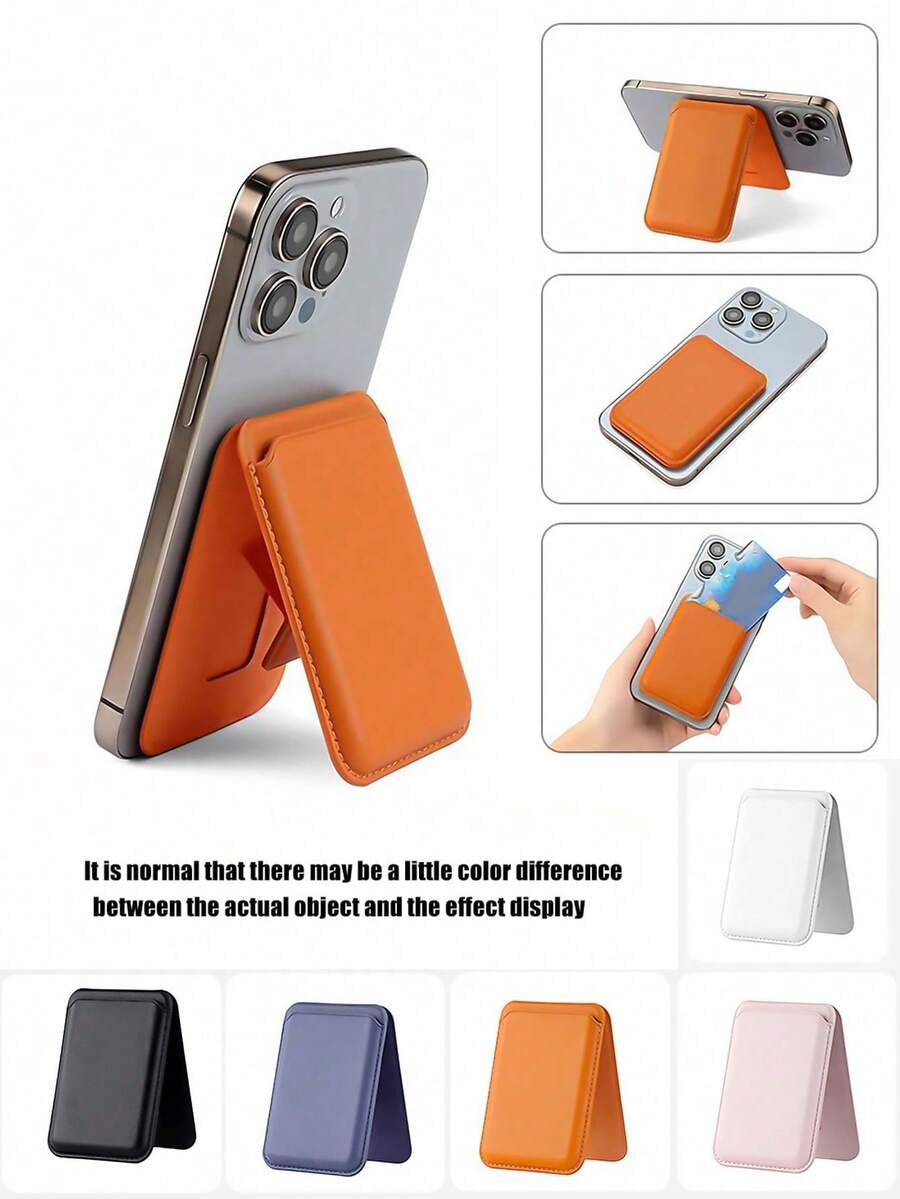1 pieza Estuche magnético y soporte antichoque 2 en 1 compatible con Apple 15 Pro Max, 12/13/14/15 MagSafe, regalo de Pascua, primavera - Multicolor - Ver 1