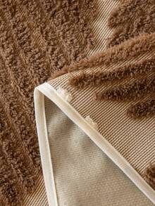 1件裝軟綿絨雙色加厚沙發套，極簡純色設計，溫暖柔軟，寵物友善，防污防刮，四季適用，聖誕與新年，可機洗，適合1/2/3/4人座沙發 - 卡其色 - 查看 4