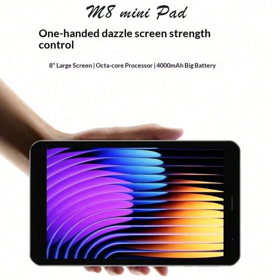 ERAZER Lenovo M8 平板電腦 全球版 學習娛樂辦公護眼款 適合長輩與學生 8 吋 4G+64G / 6G+128G / 8G+256GB USB Type-C - 銀色 - 查看 1