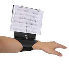 OUMINGYQ Black Flute Music Stand Professional Performance Sheet Music Holder Home Practice Music Support Stand - Black - View 6