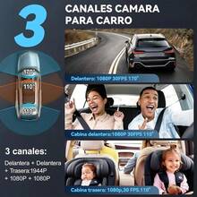 Cámara para Auto AUTODIAG Full HD 1080p con Wi-y 32 GB de Memoria - A - Ver 7