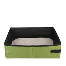 1PC Travel Foldable Waterproof Portable Cat Litter Box, Car & Outdoor Collapsible Cat Toilet - one-size - View 3