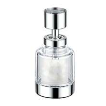 360° Rotating Faucet Filter Adapter, Transparent 3-Layer Kitchen Sink Water Filter Aerator With Fine Mist Nozzle, Easy Install Swivel Faucet Extender, Suitable For Kitchen Sink And Bathroom Basin, Ideal For Renters And Homeowners, Christmas And New Year Gift - Filtered Transparent Splash-proof Faucet Extender - View 5