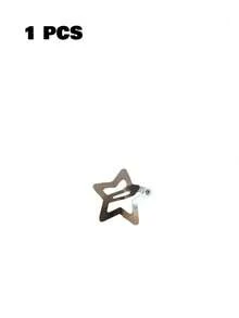 【Y2K時尚必備】多入裝銀色星星髮夾！100/50/20/10件可選，星星造型髮夾可輕鬆打造甜美與中性髮型，外出必備的時尚髮飾套組 - 銀色 - 查看 11