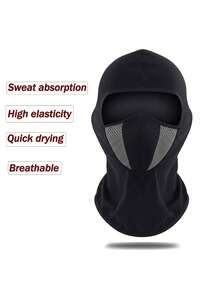1/2/3/4/5pcs Mesh Breathable Full Face Balaclava, Ventilated Windproof Dustproof Motorcycle Helmet Liner Mask, Sweat-Absorbing Riding Neck Warmer Headgear, Suitable For Motorcycle And Racing - Multicolor - View 8