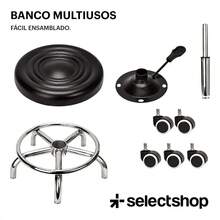 Salon & Spa Stools - Black - View 7