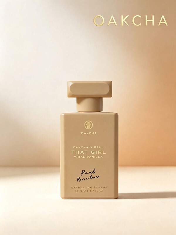 Oakcha That Girl | Viral Vanilla 1.7oz Eau De Parfum, Oriental Vanilla Gourmand Fragrance, Comfortable Long Lasting Scent For Men And Women For Daily Wear