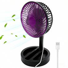 1pc Mini Fan, Summer Unisex, Cooling, Suitable For Travel, Daily Life, Commuting, Party, Holiday. Perfect Birthday Gift For Family, Parents, Friends, Partner, Holiday Essential, Camping - Multicolor - View 9
