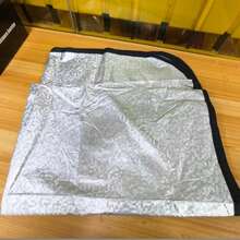 1pc/2pcs Car Front Windshield Cover, Thickened Wear-Resistant All-Season Snow Shield, Sun Protection, Heat Insulation, Frost And Freeze Prevention, Suitable For Sedan, SUV, Off-Road Vehicle, Self-Driving Parking Protection, Christmas, Halloween Travel Car Accessories - Silver - View 7