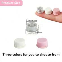 30pcs Mini Plastic Swivels, Rotating Axis Accessories For Scrapbooking, Jewelry Making, DIY Crafts - 360° Smooth Rotation Axis, Suitable For Projects, Scrapbooking, Jewelry Making And Nail Art Decoration - Colorful Plastic Swivels, Suitable For Mini Loopty Loops And Paper Cards - Multicolor - View 2