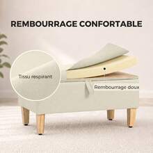 Banc de rangement extérieur - B - Voir 3