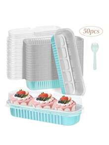 Disposable Bakeware - Baby Blue - View 1