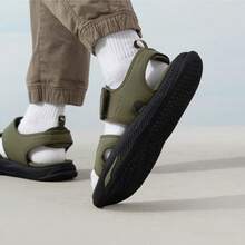 Sandal PUMA SoftridePro 24 Unisex, Nyaman, Sederhana, Ringan, Tahan Lama, Hijau - Hijau - View 3