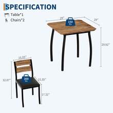 Dining Table & Chair Sets - Brown - View 4