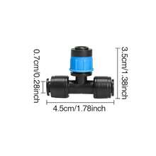 Push In Drip Irrigation 360 Degree Eddy Current Drip Irrigation Nozzle Irrigator, Adjustable 360 Degrees, Made Of High-Quality Plastic Material, Suitable For Garden Irrigation Systems - A - View 4