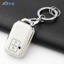 時尚 TPU 汽車遙控鑰匙保護套，適用於 Suzuki Ertiga、Swift、Wagon、R，2 按鈕防摔保護殼，適合無鑰匙遙控配件 - 鈴木C款 - 查看 14
