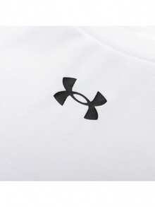 Under Armour Men's Knit Crew Neck T-Shirt, Soft & Breathable, Casual Sports Short Sleeve For Training & Long Distance Running, 1500513-100 - White - View 10