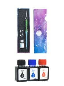 Pulpen Celup Kaca untuk Pelajar, Pulpen Kristal, Hadiah Bisnis, Pulpen Sampel, Hadiah Acara Sekolah, Hadiah Ulang Tahun, Kembali ke Sekolah - Beraneka warna - View 20