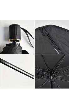 Foldable Car Sunshade ,Ultra Compact With Storage Bag, No Space Wasted, Keeps Car Cool In Minutes,Suitable For Small To Large Vehicles, Truck & Business Car,Quick Install - A - View 5