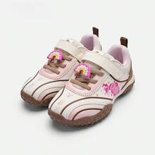 Balabala Girls Sports Shoes Lightweight Low Sole Sneakers Breathable Casual Running Shoes For Autumn Daily Wear - White Red - View 1