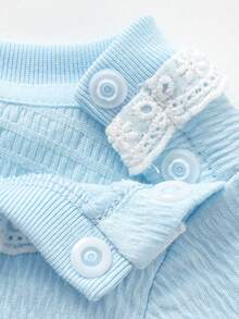 Balabala Girls Long Sleeve T Shirt Soft Cotton Basic Top Cute Casual Autumn Outfit Daily Wear - Light Blue - View 7