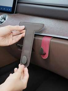 Car Front Hook C-Shaped Hook Random Storage Items Easy-To-Use Hidden Design - A - View 6