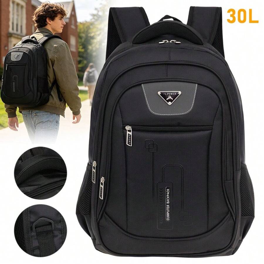 Lightweight Laptop Backpack – Anti-Scratch Fabric, Air-Mesh Back Panel & Adjustable Straps, Perfect Commuter Companion For Work, Uni Or Weekend Getaway - View 1