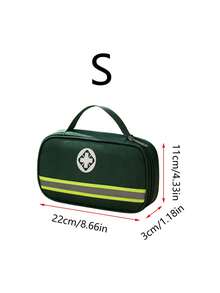 1pc Family Large-Capacity Medical Storage Bag With Tiered Large Openings For Portable Medicine Cabinet, Home Emergency First Aid Kits,The Actual Product Does Not Contain Any , It Only Sells Storage Bags - Multicolor - View 15