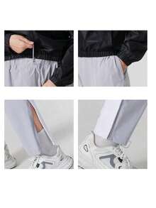 Under Armour Women's Rival Stretch Woven Pants Loose-Fit Daily Running And Training 1389660-011 - Grey - View 11