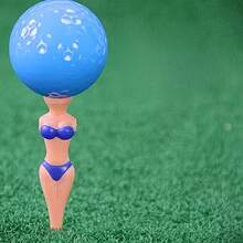 10PCS Golf Bikini Model Tees, Personalized Plastic Golf Tees, Stable Support, Durable, Golf Gift - Multicolor - View 2
