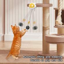 Automatic Running Cat Toy Ball - Smart Self Playing Pet Tea Set For Indoor Cats And Small To Medium Sized Dogs, Automatic Bouncing Cat Toys, Basic Pet Supplies Accessories, Puppy Birthday Gifts - Multicolor - View 2