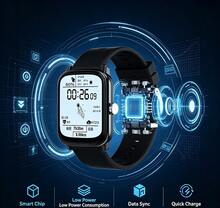 NcmRyu 1.83 Inch HD Display Waterproof Smart Watch, Outdoor Sports, Bluetooth Calling, Multiple Sports Modes, Sedentary Reminder And Other Functions, Suitable As Gift For Friends And Couples, Compatible With Android And IOS - View 6
