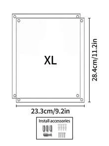 1 Set Wall-Mounted Acrylic Photo Frame, Drill-In Style, Extra Sturdy, Transparent, Multiple Sizes Available, Suitable For Various Home Decor Scenes - one-size - View 13