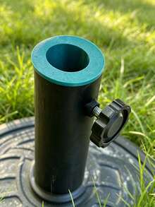 1pc Parasol Stabilizer, Umbrella Pole Fixing Sleeve, Base Adapter, Easy Installation, Portable, Suitable For Outdoor, Patio, Garden, Pool, Camping, Vacation, Summer Essential, Table Umbrella Windproof Reinforcement Accessory, Beach Umbrella Stability Accessory, Anti-Wobble Parasol Sleeve, Wedding Season Graduation Season Back To School Season Gift - Multicolor - View 7
