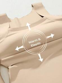 3pcs Seamless Base Layer Camisole Set, Slimming & Lifting Skin-Smoothing Undershirt With Removable Padded Cups - Multicolor - View 5