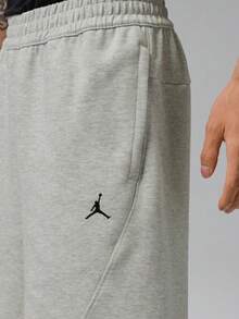 Jordan Men's AS DF SPT HOOP FLC Knit Sports Shorts IQ3801-050 - Grey - View 4