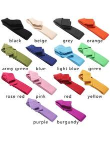1pc Adjustable Elastic Yoga Mat Carrying Strap, Multi-Functional Fitness Storage Shoulder Strap, Portable Sports Shoulder Bag Strap, Suitable For Yoga Mats And Fitness Equipment - Multicolor - View 10