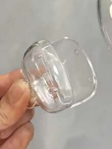 客製化個性化姓名牙刷架，小狗印花，便攜式牙刷盒，旅行戶外露營牙刷頭保護蓋，防塵塑料收納盒，適合日常與旅行使用，送給家人、朋友、同事、老師的理想禮物，開學季禮物 - 彩色 - 查看 6