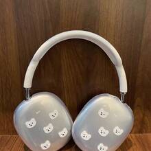 1 Pasang Casing Pelindung White Bear Max Full Coverage Soft Shell untuk Headphone Over-Ear Apple - MultiWarna - View 4