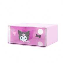 Miniso Sanrio Character Storage Box, Single Layer Drawer Box With Figurine Handle, Smooth Sliding Design, Desktop Stationery & Sundries Organizer (1pc) - Multicolor - View 13