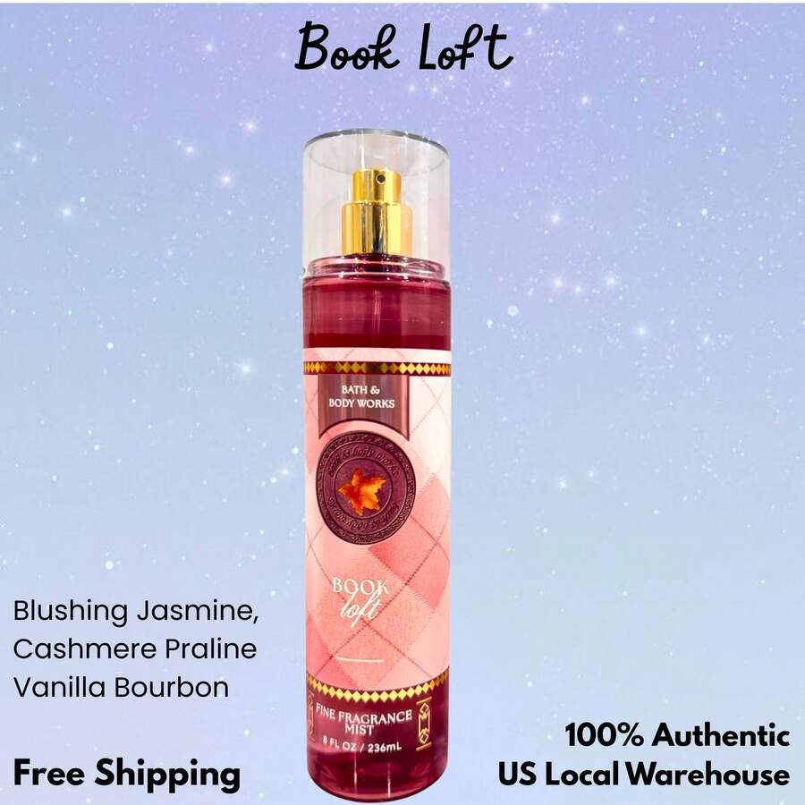 Bruma de fragancia de Bath & Body Works - Paquete de 1 (Tamaño completo - 8 OZ) - Loft de libros - Ver 1