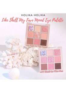 HOLIKA HOLIKA HOLIKA MY FAVE MOOD EYE PALETTE 07 SHELL IN THE SEA 8g / 0.28 Oz Silky Colorful | Natural Matte; 9-Shade Palette, Matte Finish, Highly Pigmented, Long-Lasting, Easy-To-Blend Neutral Tones K-Beauty Korean Makeup - 7 - View 8