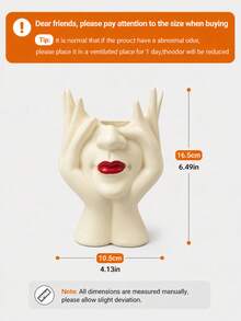 1 buah Tempat Kuas Makeup Resin Elegan, Desain Bibir Merah, Kotak Penyimpanan Kosmetik Resin Sintetis Ringan, Organizer Meja Mandiri, Cocok Untuk Kamar Mandi, Meja Rias Atau Meja Makeup - MultiWarna - View 12