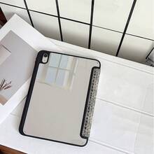酒紅色波點蕾絲印花平板保護翻蓋保護殼，附筆槽，相容 iPad 10代 Smart Case/11(A16 2025)/相容 Galaxy S9/S7/S10+/相容 /相容 - 彩色 - 查看 8