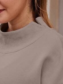 Women Tops - Coffee Brown - View 2