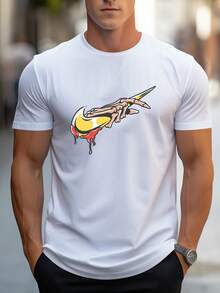 Men T-Shirts - White - View 6