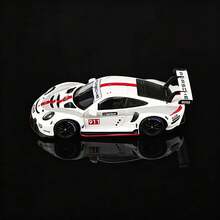 Bburago 1:43 Scale White Porsche 911 RSR Precision Crafted Alloy Racing Car Model, Suitable For Display And Gifting - Multicolor - View 4